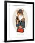 Foxy Lady-Olga Angellos-Framed Art Print