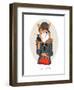 Foxy Lady-Olga Angellos-Framed Art Print