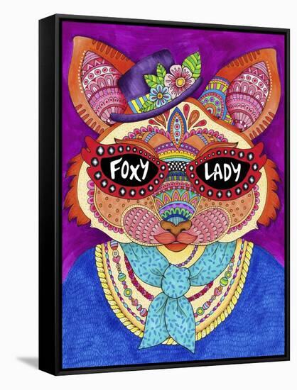 Foxy Lady-Hello Angel-Framed Stretched Canvas