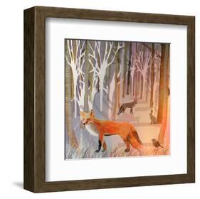 Foxy Wood-Claire Westwood-Framed Art Print