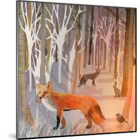 Foxy Wood-Claire Westwood-Mounted Art Print