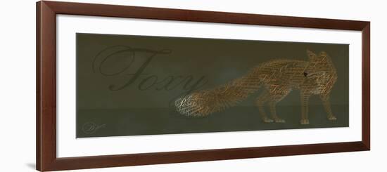 Foxy-Dominique Vari-Framed Art Print