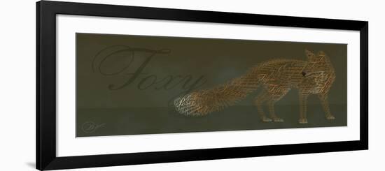 Foxy-Dominique Vari-Framed Art Print