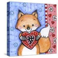 Foxy-Valarie Wade-Stretched Canvas