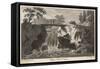 Foyer Falls, Pennants-P. Mazell-Framed Stretched Canvas