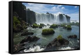 Foz De Iguazu (Iguacu Falls)-Michael Runkel-Framed Stretched Canvas