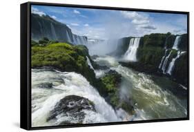 Foz De Iguazu (Iguacu Falls)-Michael Runkel-Framed Stretched Canvas