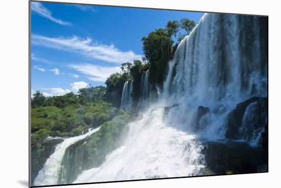 Foz De Iguazu, Largest Waterfalls, Iguazu National Park-Michael Runkel-Mounted Photographic Print