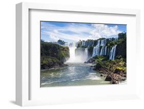 Foz De Iguazu, Largest Waterfalls, Iguazu National Park-Michael Runkel-Framed Photographic Print