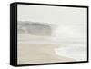 Foz Do Arelho Seashore in a Foggy Day. Portugal-Mauricio Abreu-Framed Stretched Canvas