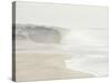 Foz Do Arelho Seashore in a Foggy Day. Portugal-Mauricio Abreu-Stretched Canvas