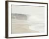 Foz Do Arelho Seashore in a Foggy Day. Portugal-Mauricio Abreu-Framed Photographic Print