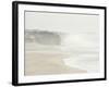 Foz Do Arelho Seashore in a Foggy Day. Portugal-Mauricio Abreu-Framed Photographic Print