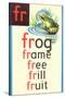 FR for Frog-null-Stretched Canvas