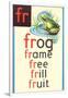 FR for Frog-null-Framed Art Print