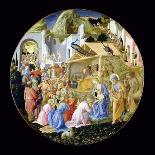 The Adoration of the Magi-Fra Angelico and Fra Filippo Lippi-Mounted Giclee Print