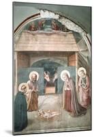 Fra Angelico Birth of Christ Art Print Poster-null-Mounted Poster