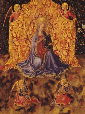 Madonna of Humility with Christ Child and Angels