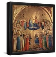 Fra Angelico (Marie coronation) Art Poster Print-null-Framed Poster