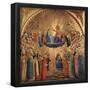 Fra Angelico (Marie coronation) Art Poster Print-null-Framed Poster