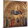 Fra Angelico (Marie coronation) Art Poster Print-null-Mounted Poster