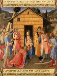 The Adoration of the Magi, Detail from Panel One of the Silver Treasury of Santissima Annunziata-Fra Angelico-Giclee Print