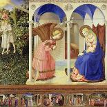 The Annunciation. Fresco in the former dormitory of the Dominican monastery San Marco, Florence.-null-Giclee Print