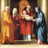 Presentation of Jesus in Temple-Fra Bartolomeo-Framed Giclee Print