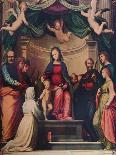 Mystic Marriage of St. Catherine of Siena, in the Presence of Eight Saints-Fra Bartolomeo-Giclee Print