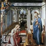 The Annunciation-Fra Filippino Lippi-Laminated Art Print