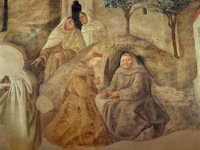 The Reform of the Carmelite Rule, Detail of Four Carmelite Friars, C.1422
