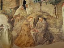 Portrait of a Woman with a Man at a Casement, c.1440-Fra Filippo Lippi-Giclee Print