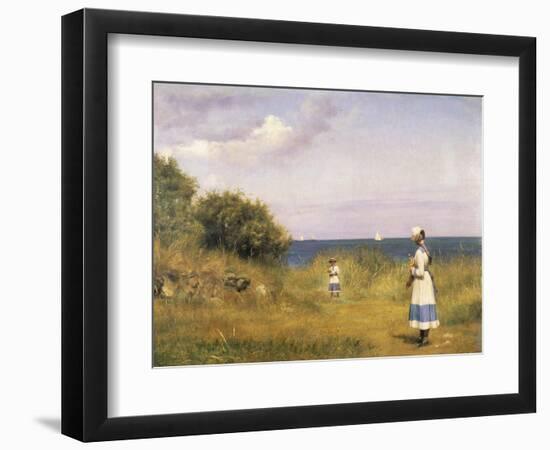 Fra Hellebaek, 1884-Carl Bloch-Framed Giclee Print