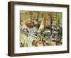 Fra Nyhavn-Ludvig Karsten-Framed Giclee Print