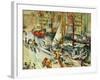 Fra Nyhavn-Ludvig Karsten-Framed Giclee Print