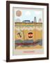 Fracking-Gwen Shockey-Framed Premium Giclee Print