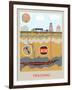 Fracking-Gwen Shockey-Framed Giclee Print