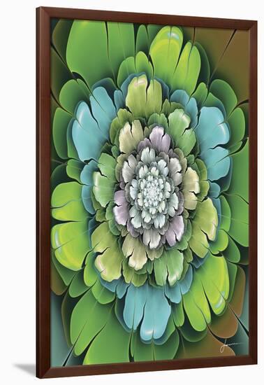 Fractal Blooms I-James Burghardt-Framed Art Print