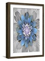 Fractal Blooms III-James Burghardt-Framed Art Print