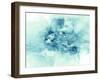 Fractal Burst Arrangement-agsandrew-Framed Art Print