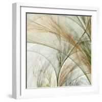 Fractal Grass III-James Burghardt-Framed Art Print