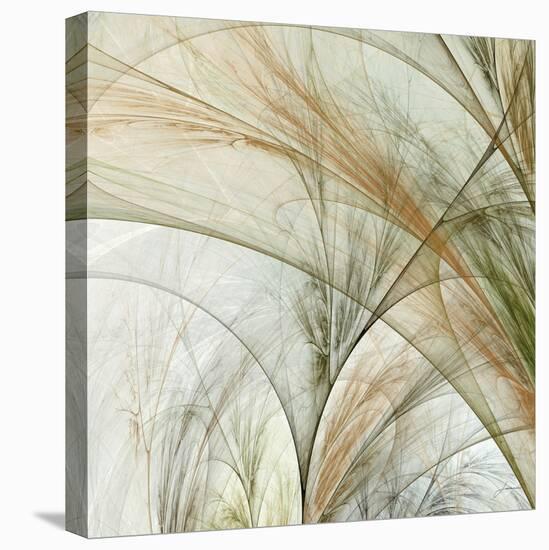 Fractal Grass III-James Burghardt-Stretched Canvas