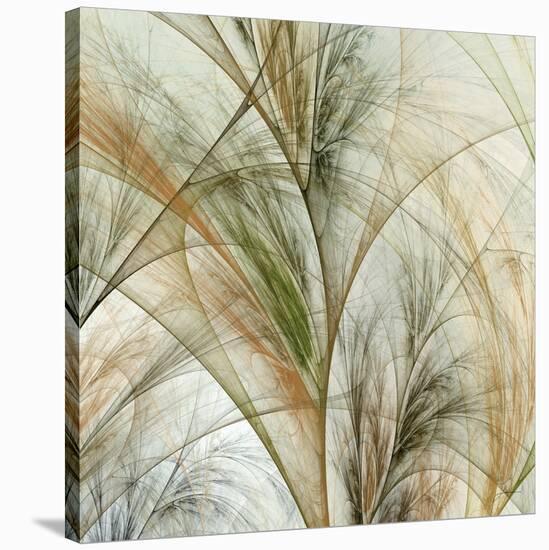 Fractal Grass IV-James Burghardt-Stretched Canvas