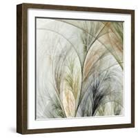 Fractal Grass V-James Burghardt-Framed Art Print