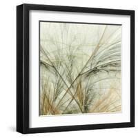 Fractal Grass VI-James Burghardt-Framed Art Print