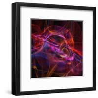 Fractal Lines-Jean-François Dupuis-Framed Art Print