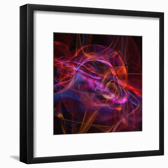 Fractal Lines-Jean-François Dupuis-Framed Art Print