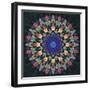 Fractal Mandala 12-Delyth Angharad-Framed Giclee Print