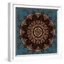 Fractal Mandala 9-Delyth Angharad-Framed Giclee Print