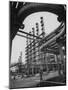 Fraction Plant Industry of Oil Refinery-Carl Mydans-Mounted Photographic Print